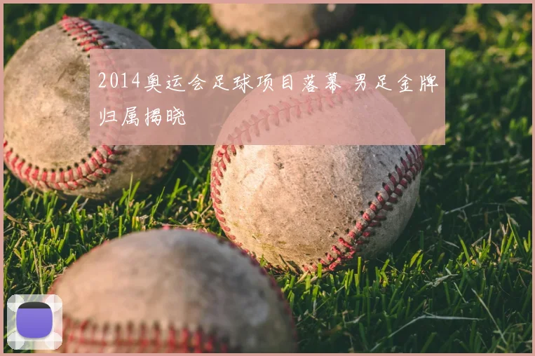2014奥运会足球项目落幕 男足金牌归属揭晓