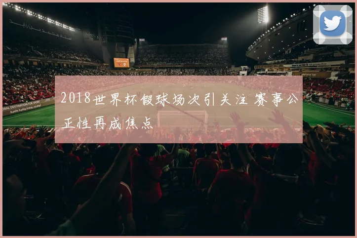 2018世界杯假球场次引关注 赛事公正性再成焦点